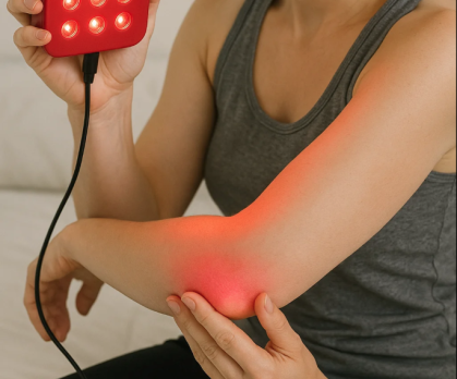 Redlight therapy for tendonitis.